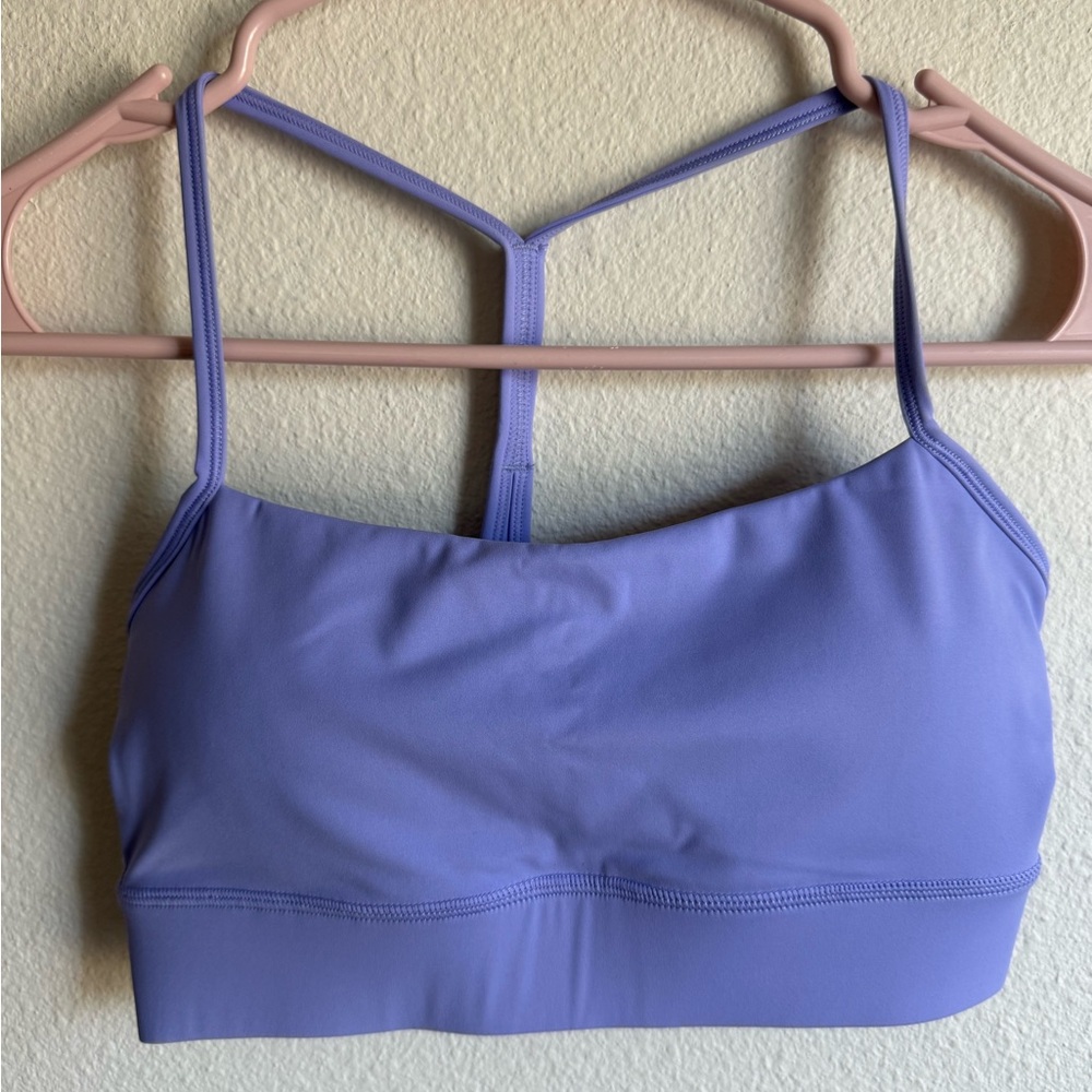 Lululemon Flow Y Bra Purple